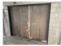 Sliding Glass Door Framing for Middle Door 605