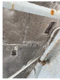 Typical ceiling repair