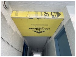 Typical sheathing installation