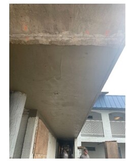 In progress stucco application