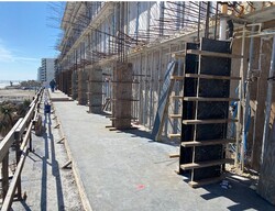 3rd floor balcony columns