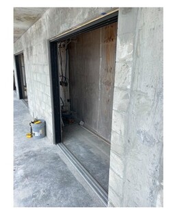 Sliding Glass Door frame installation